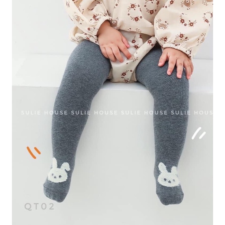Quần tất len lông thỏ cho bé - QT02