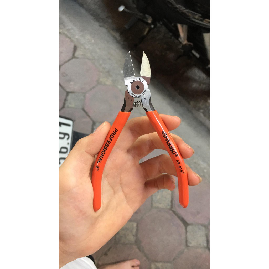 Kìm Cắt Asaki AK-8147 5'' 135mm Made In Japan