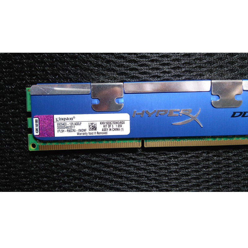 Ram PC DDR3 4Gb bus 1333 - 10600u, 1 cặp 2x2Gb ram tản nhiệt hiệu Kingston chính hãng, bảo hành 3 năm