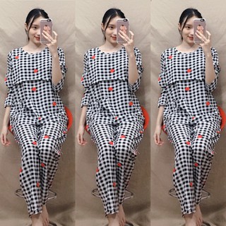 Đồ bộ bầu và sau sinh MKA388N chất lanh mềm mại mát mẻ