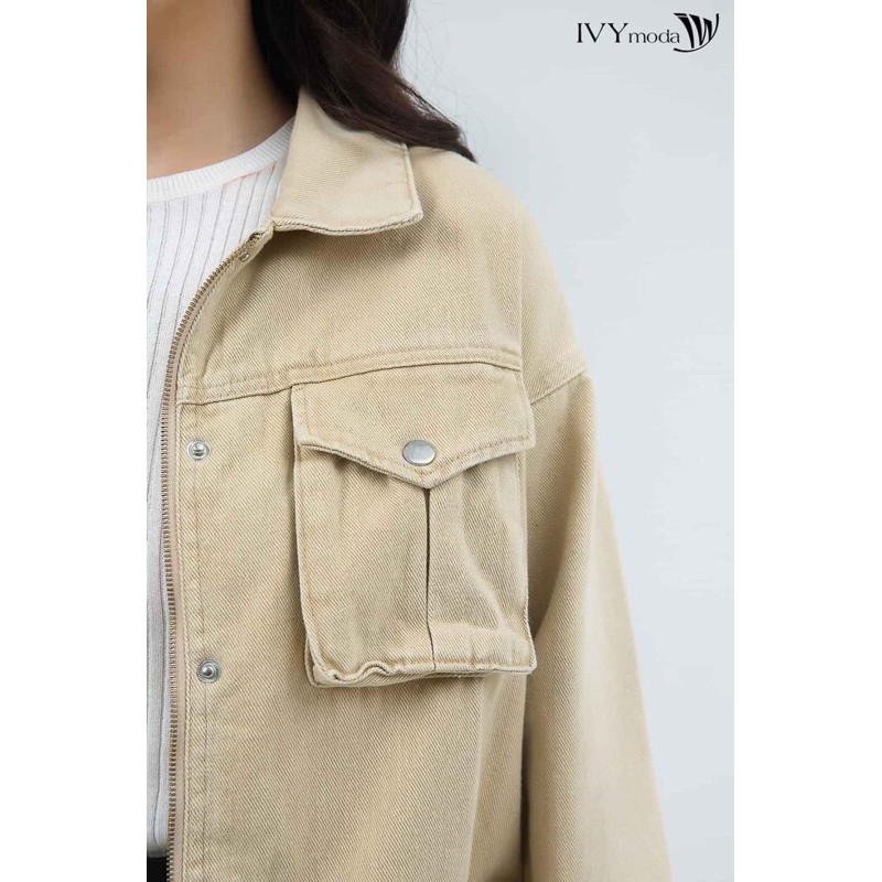 Áo khoác kaki Ivymoda