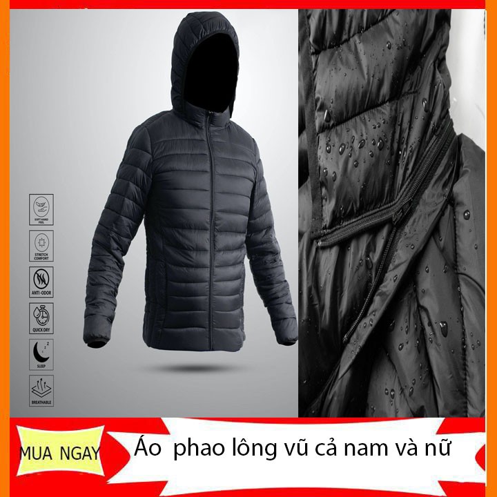 Áo Phao 2 Mặt Siêu Nhẹ, Hàng Đẹp- Áo phao lông vũ vnxk