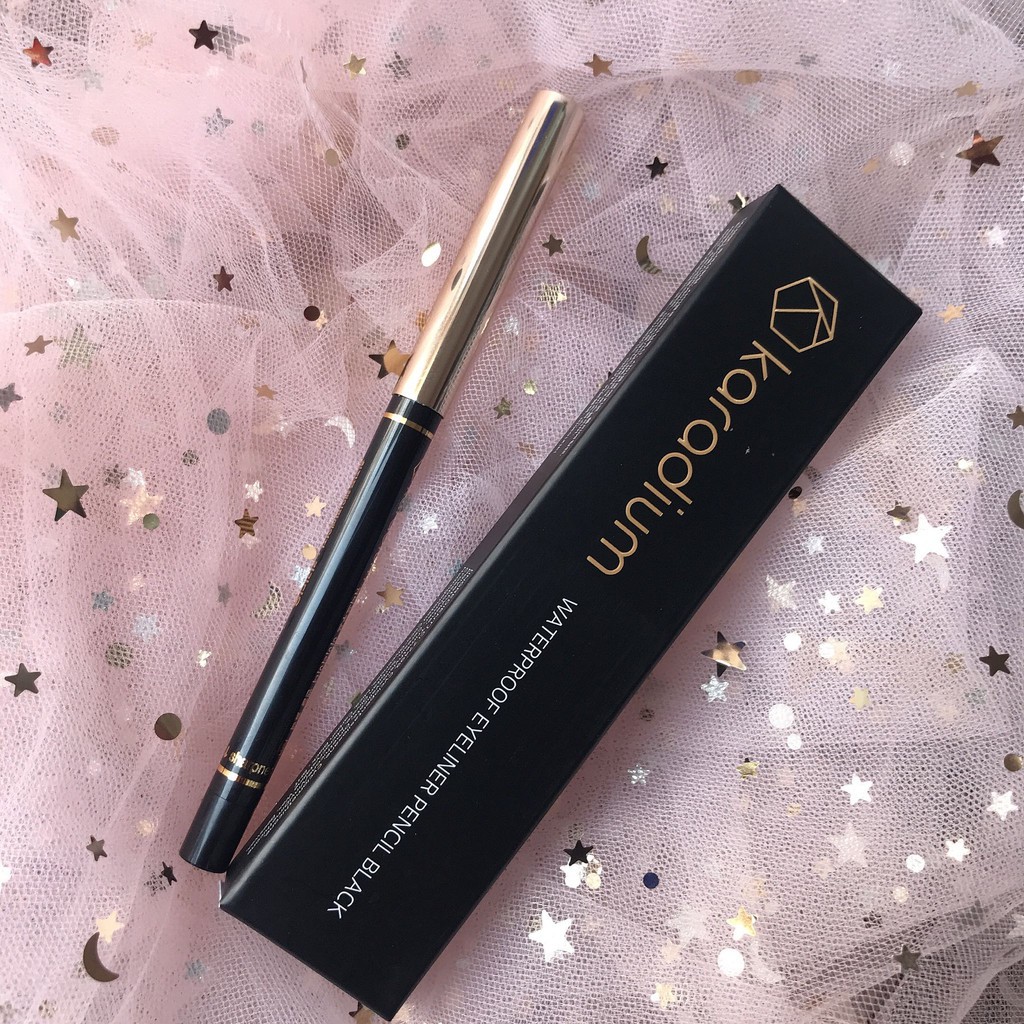 [Mẫu mới] Chì kẻ mắt chống nước Karadium Waterproof Eyeliner Pencil