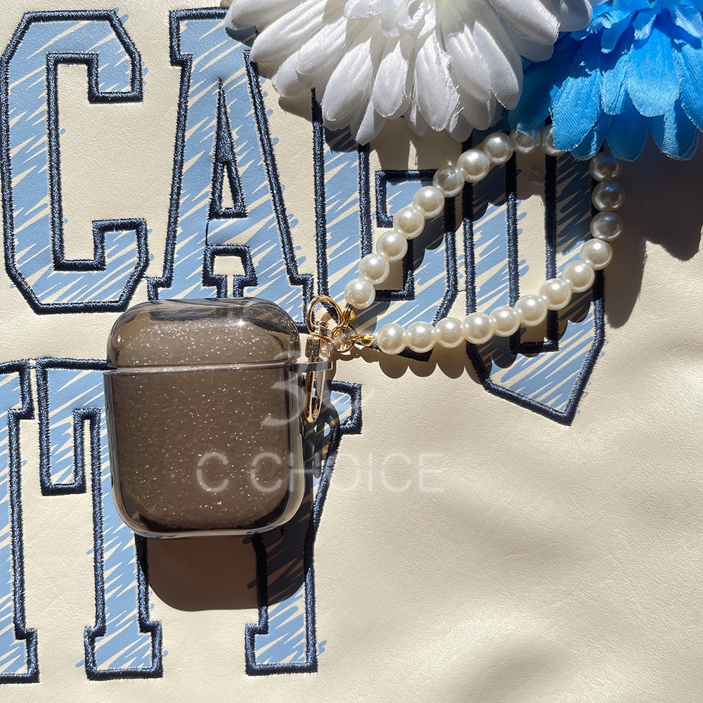 Vỏ Bảo Vệ Hộp Sạc Tai Nghe compatible for airpods 2 Pro 3 2021 Bằng TPU Mềm Chống Rơi Kèm Móc Khóa