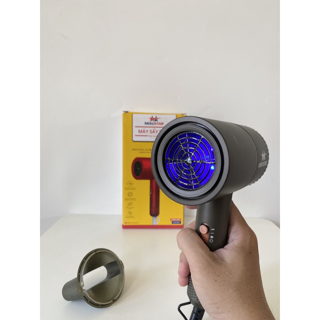 MÁY SẤY TÓC SIÊU TỐC NÓNG LẠNH CÓ ĐÈN LED 3 CHÊ ĐỘ - MÁY SẤY TÓC HIỆN ĐẠI THỜI TRANG TỐC CÔNG NGHỆ HIỆN ĐẠI FULL BOX