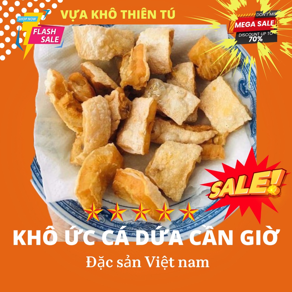 Khô ức cá dứa cần giờ , béo thơm ngon dinh dưỡng dùng chiên , nấu canh , làm gỏi