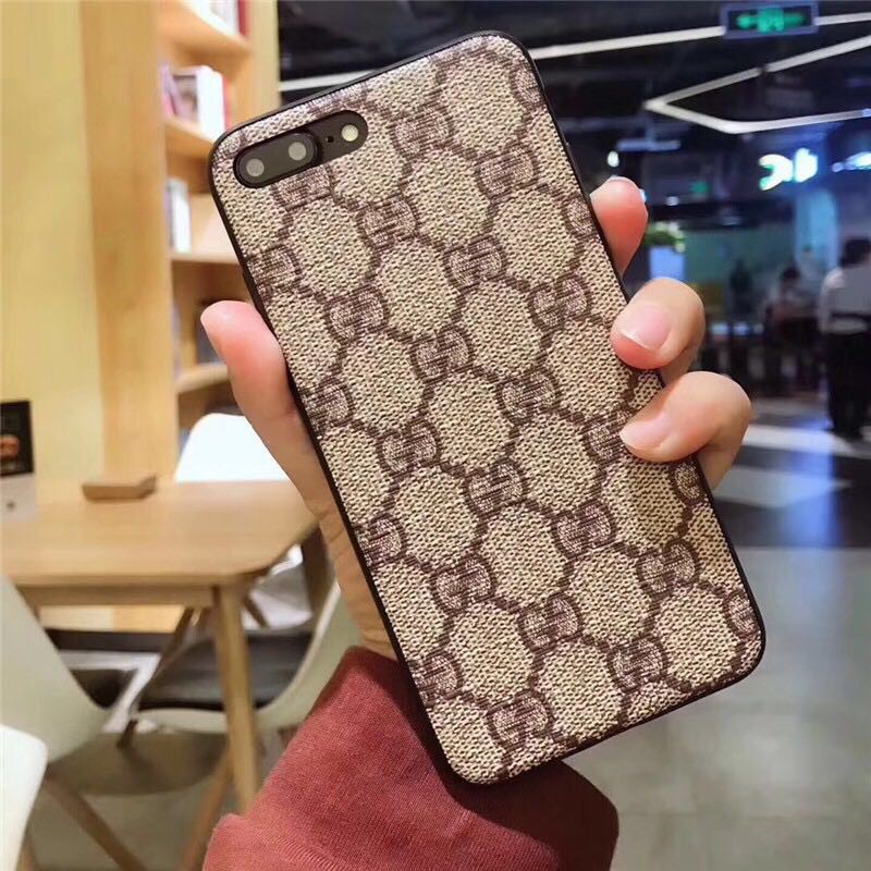 Ốp Điện Thoại Họa Tiết Lv Gucci Sang Trọng Cho Iphone I12 11 Pro Xs Max Xr 7 8 Plus Mobile