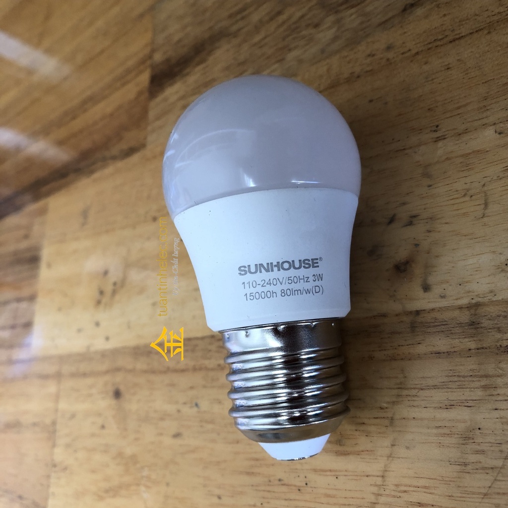 Bóng đèn LED Sunhouse 3W  SHE-LEDA45AL-A3W