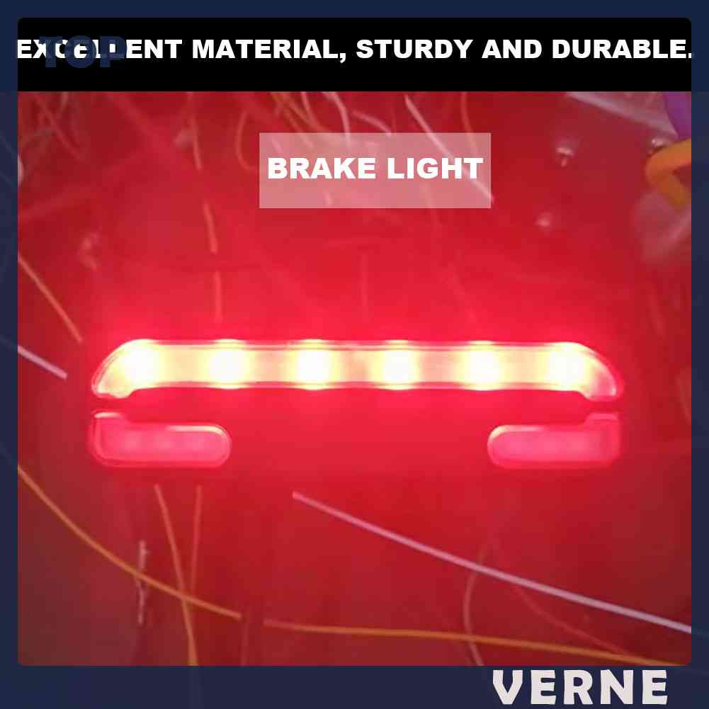 Đèn LED An Toàn Phía Sau Xe Đạp Điện VERNE 36V-60V