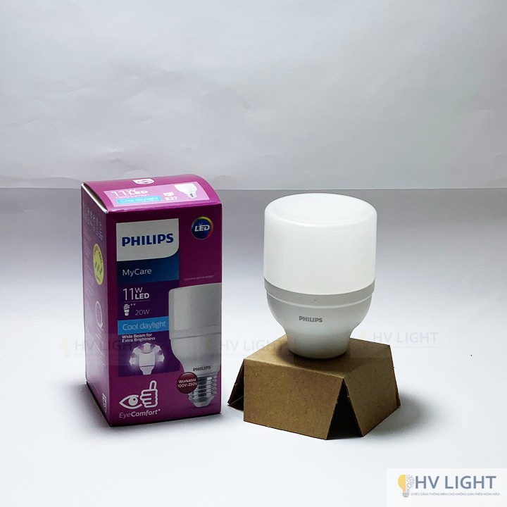Bóng đèn PHILIPS LEDBright E27 230V -  - Thay thế hoàn hảo cho bóng đèn Compact