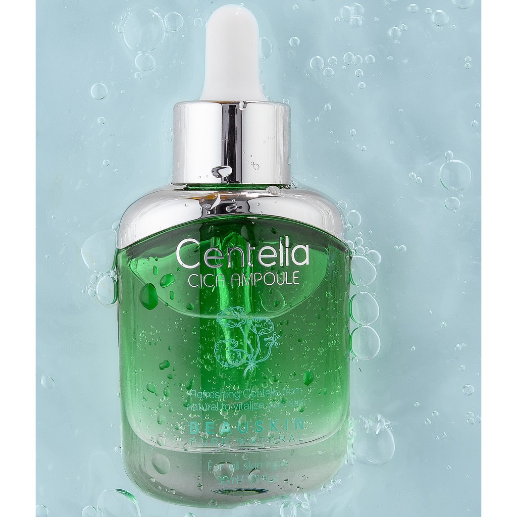 Tinh Chất Serum Tái Tạo Da, Chống Lõa Hóa Beauskin Hàn 30g/ Chai TẶNG 4 Mặt nạ aqua Beauskin 25g/gói