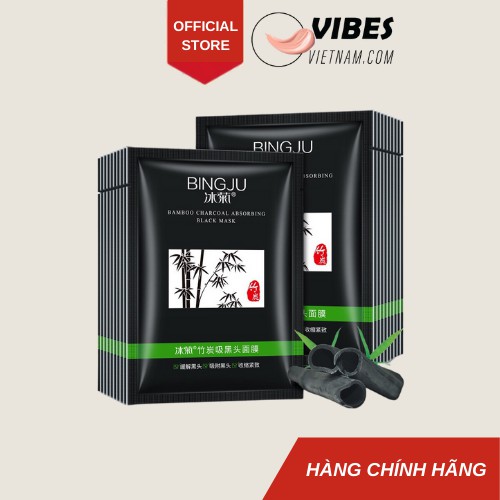 Gel lột mụn đầu đen mụn cám - Chiết xuất than tre hoạt tính vibesvietnam