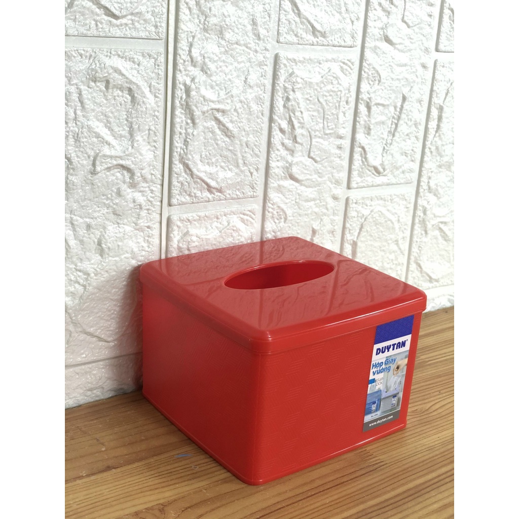 Hộp Đựng Giấy DUY TÂN (13,4 x 13,4 x 9,1 cm) Hộp Dựng Giấy Ăn, Lau Tay | BigBuy360 - bigbuy360.vn