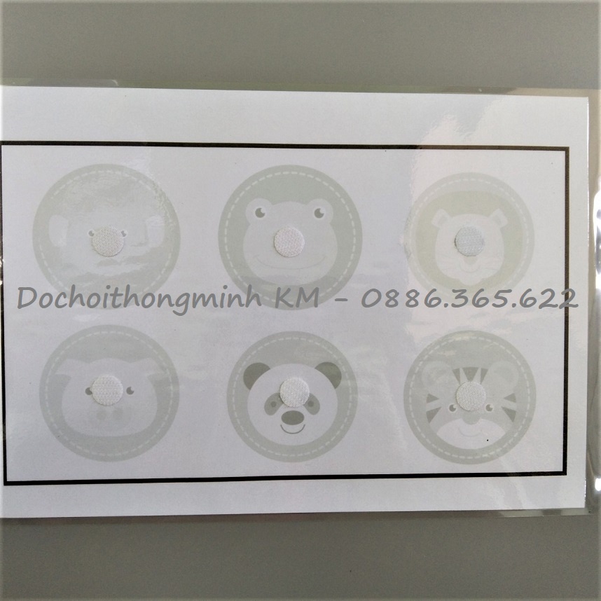 HỌC LIỆU - Matching hình bóng 6 động vật trong rừng