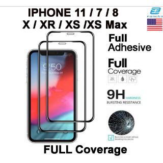 Miếng Dán Cường Lực Bảo Vệ Màn Hình Chống Rơi Vỡ Cho iPhone 11/11 Pro/11Pro Max/Xs/Xs Max/Xr/X/8