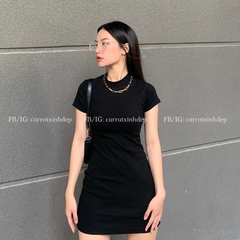 Đầm Đen Body Hở Lưng Sexy Quyến Rũ Thời Trang Năng Động Cá Tính Dễ Thương Carrotxinhdep | BigBuy360 - bigbuy360.vn