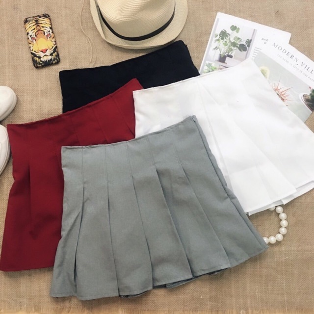 Chân váy tennis ngắn xinh hình thật | BigBuy360 - bigbuy360.vn