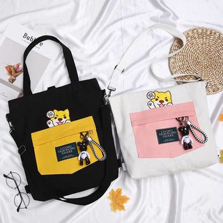 Túi vải bố cao cấp style Hàn Quốc