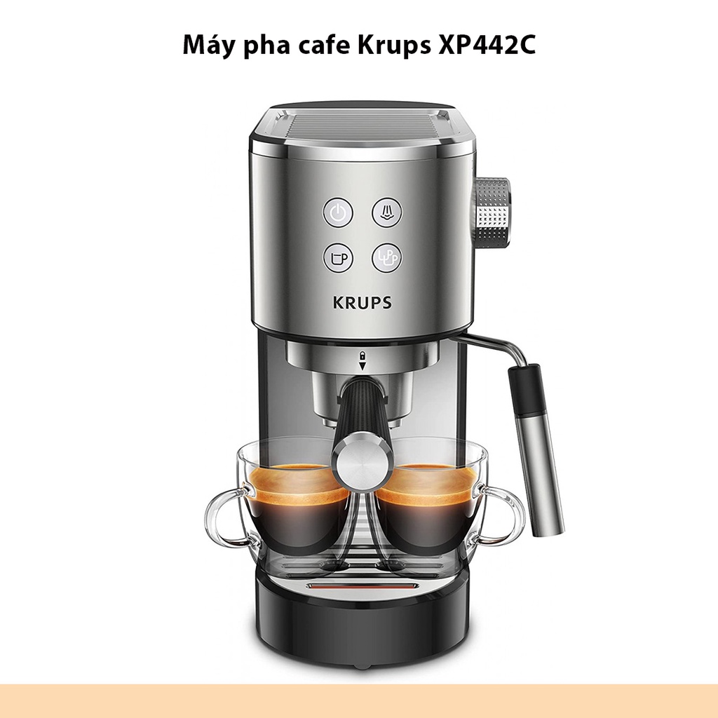 [Mã ELHADEV giảm 4% đơn 300K] Máy Pha Cà Phê KRUPS XP442C