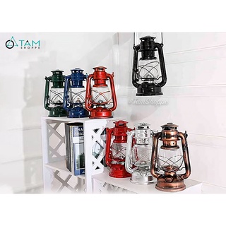 Đèn dầu đi bão Vintage (Đèn măng sông) TTTM