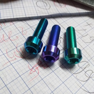ốc titan đầu tròn 6mm 2 phân
