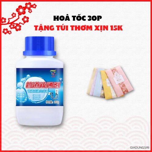 DEAL SỐC Bột Thông Cống Yuhao Mạnh Chính Hãng  An Toàn Không Độc Hại - Thông Tắc Bồn Cầu, Bồn Chén,.....