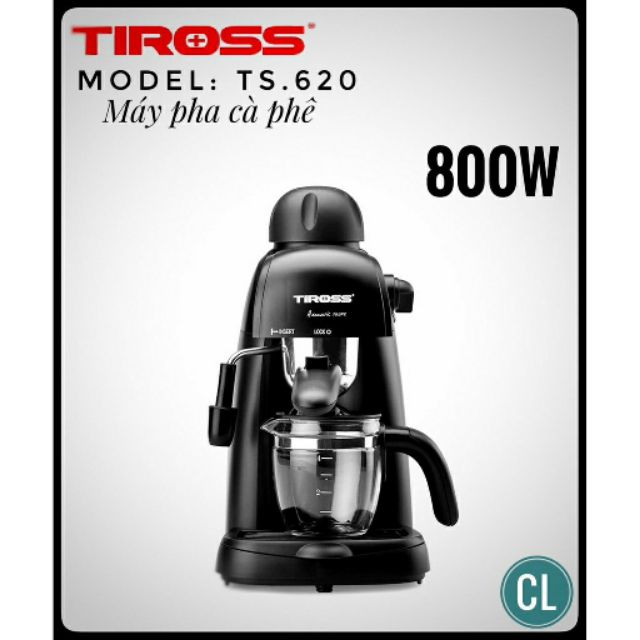 Máy pha cà phê expresso Tiross TS620
