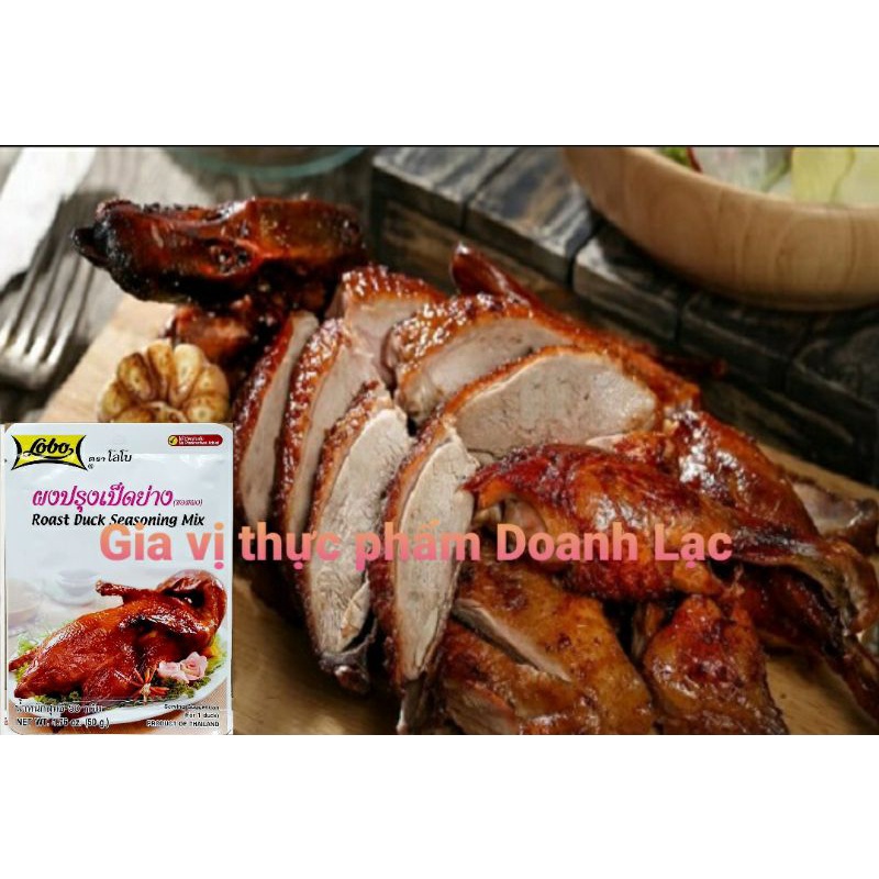 Gói Gia vị Vịt Quay 50gr. Roast Duck Seasoning Mix. Làm vịt quay, bồ câu quay, chim cút quay 💯NK chính hãng