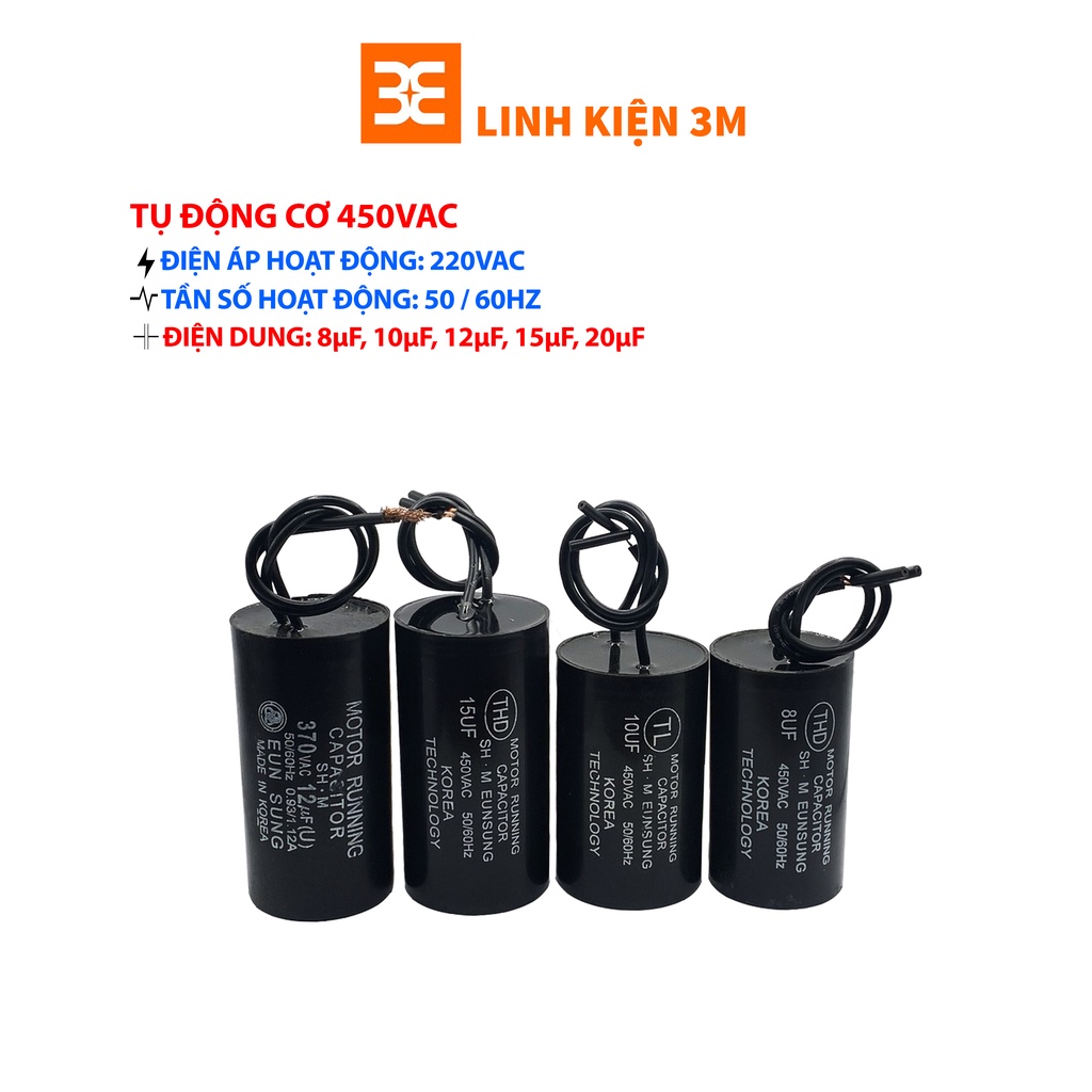 Tụ Động Cơ 370VAC