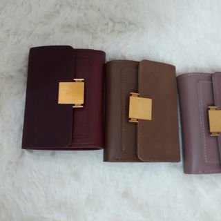 Combo Ví ngắn phối da lộn