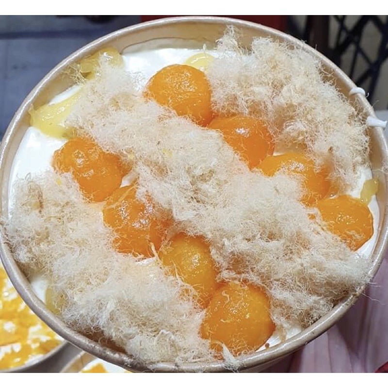 Bông lan cheese trứng quả-trứng bào