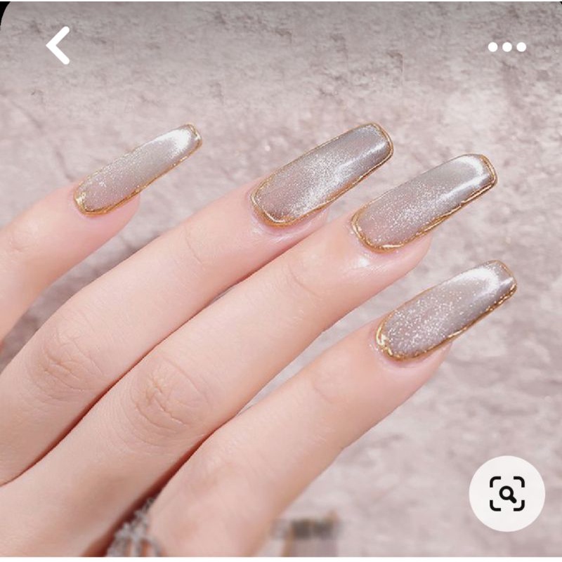 Mòng úp thiết kế tặng kèm  keo+ dũa nail