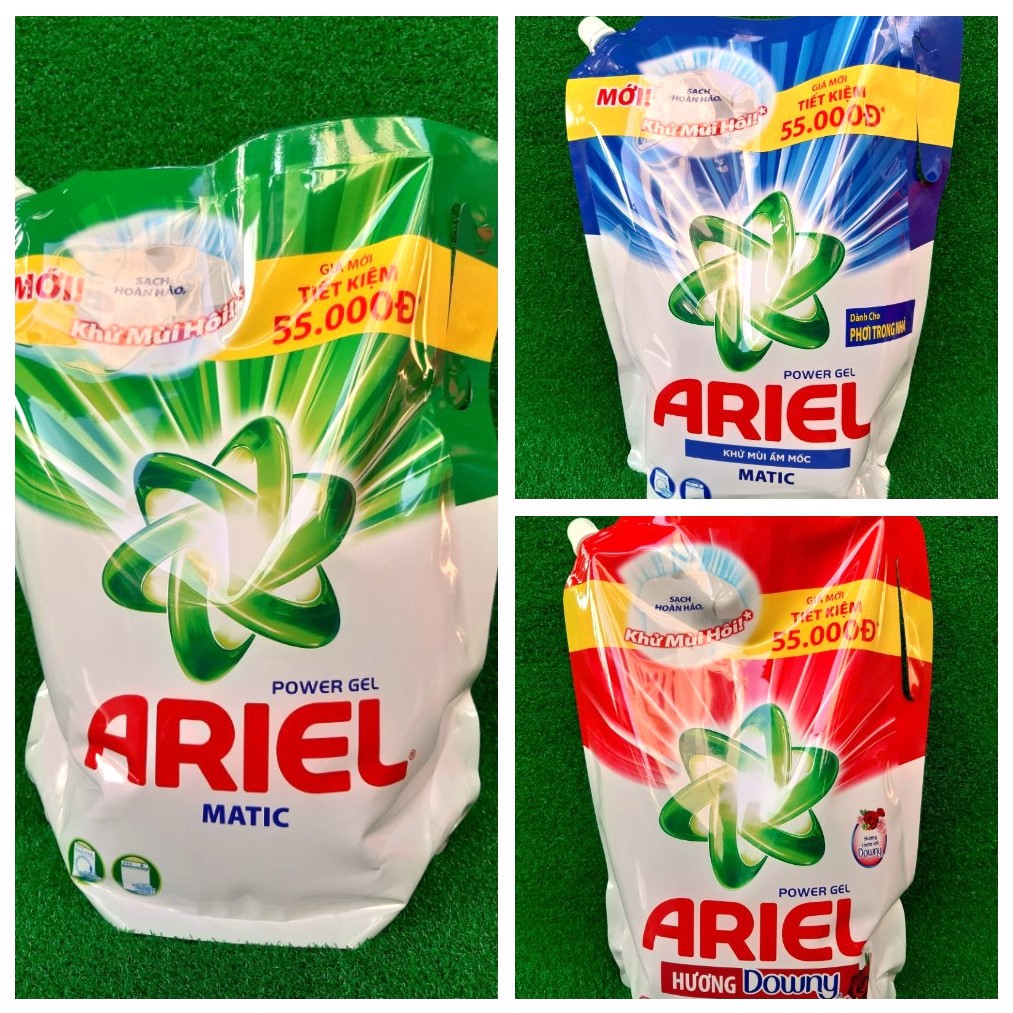 Nước giặt Ariel túi 2.15kg - 2.4kg