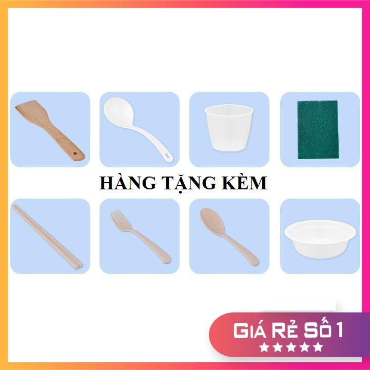 Nồi Lẩu Hấp Mini 3 Tầng 𝗙𝗥𝗘𝗘 𝗦𝗛𝗜𝗣 Chống Dính 4 lớp siêu chắc chiên xào nấu TẶNG BỘ MUÔI VỚ THÌA ĐŨA BÁT