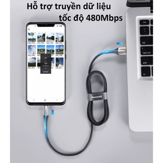 Cáp sạc và truyền dữ liệu Type-C Baseus Horizontal