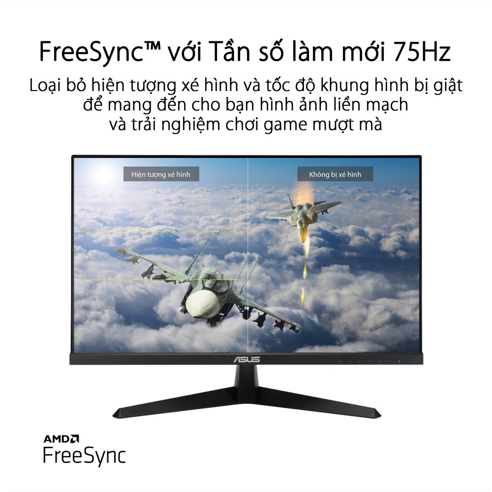 Màn hình máy tính Asus VY279HE 27 inch FHD IPS 75Hz Hàng Chính Hãng