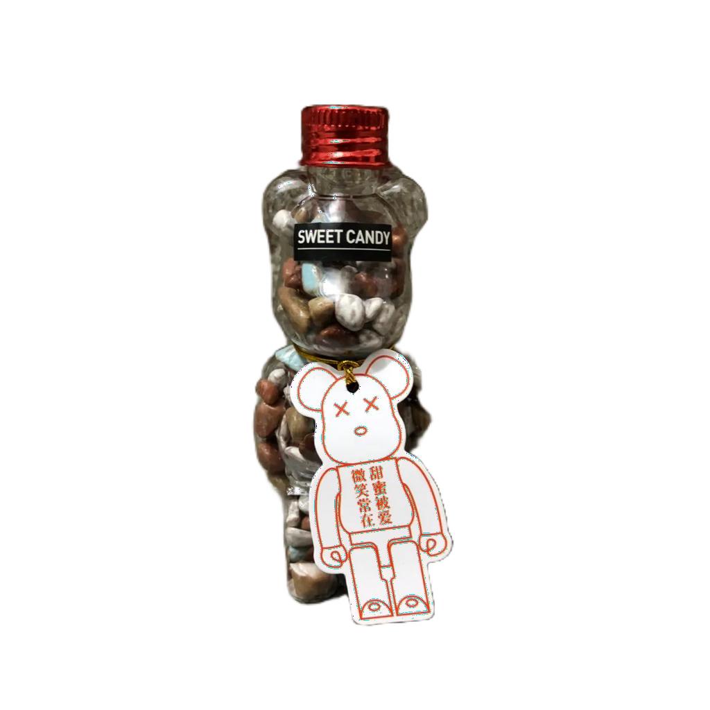 Kẹo Socola Sỏi Chai hình gấu 80gr