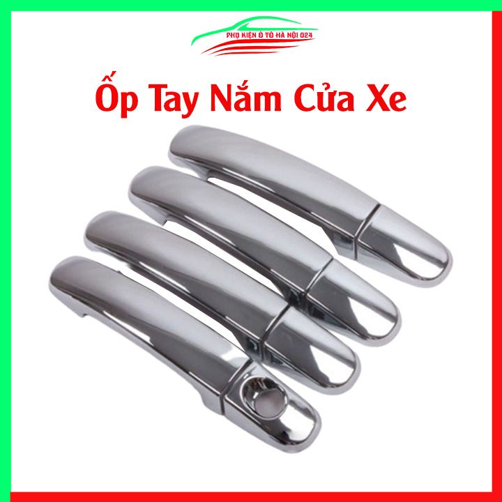 Ốp tay hõm mạ crom Mazda BT-50 BT50 sáng bóng chống trầy bảo vệ cửa xe ô tô