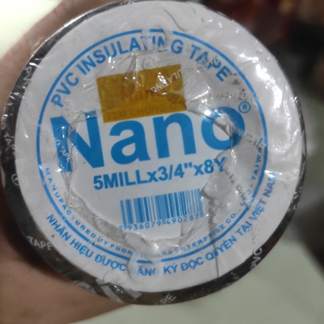 10 cuồn băng keo đen dán điện Nano5M