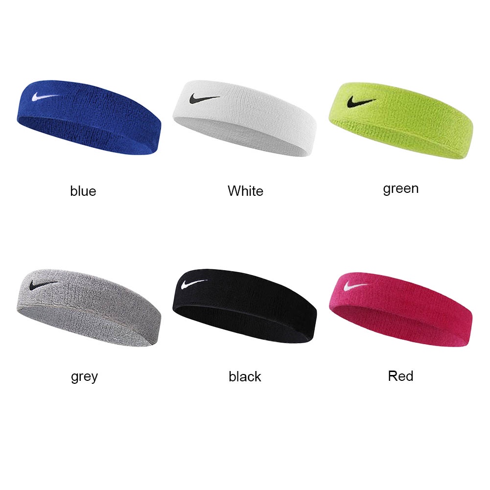 Nike outdoor sports sweat-absorbing khăn băng đô cài tóc thời trang thể dục yoga băng đô cài tóc cho nam nữ