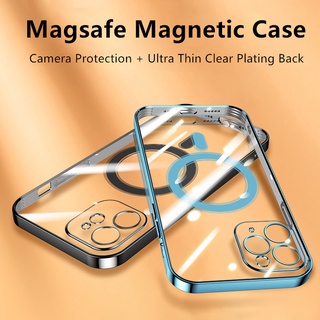 Ốp điện thoại mạ điện có nam châm sang trọng cho iPhone 11 12 13 pro max 12 13 mini