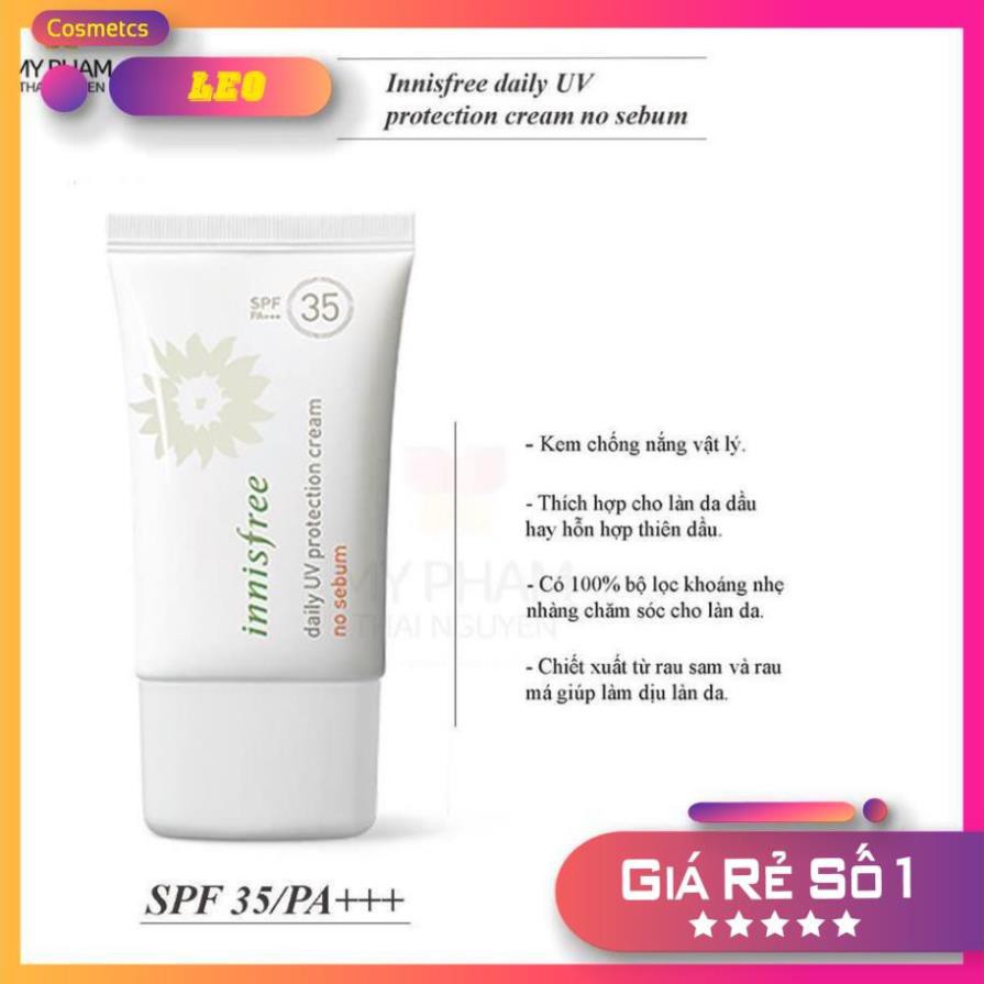 Kem chống nắng innisfree nosebum 35 - kiềm dầu tốt nhất [ chính hãng ]