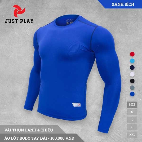 Áo Body Giữ Nhiệt Thể Thao Nam, Áo Thun Nam Justplay