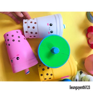 [CÓ VIDEO] ( hàng sẵn ) SquiShy CỐC TRÀ SỮA to