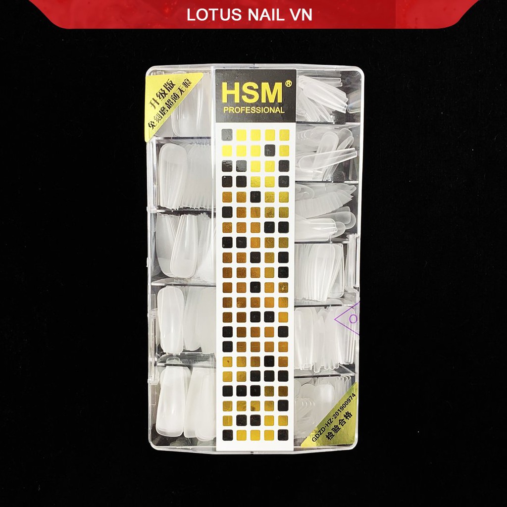 Móng úp HSM thang nhám sẵn chuẩn phom- Cheap nail
