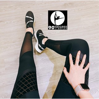 Legging tập gym phối nhung lưới 90 Degree chính hãng xịn