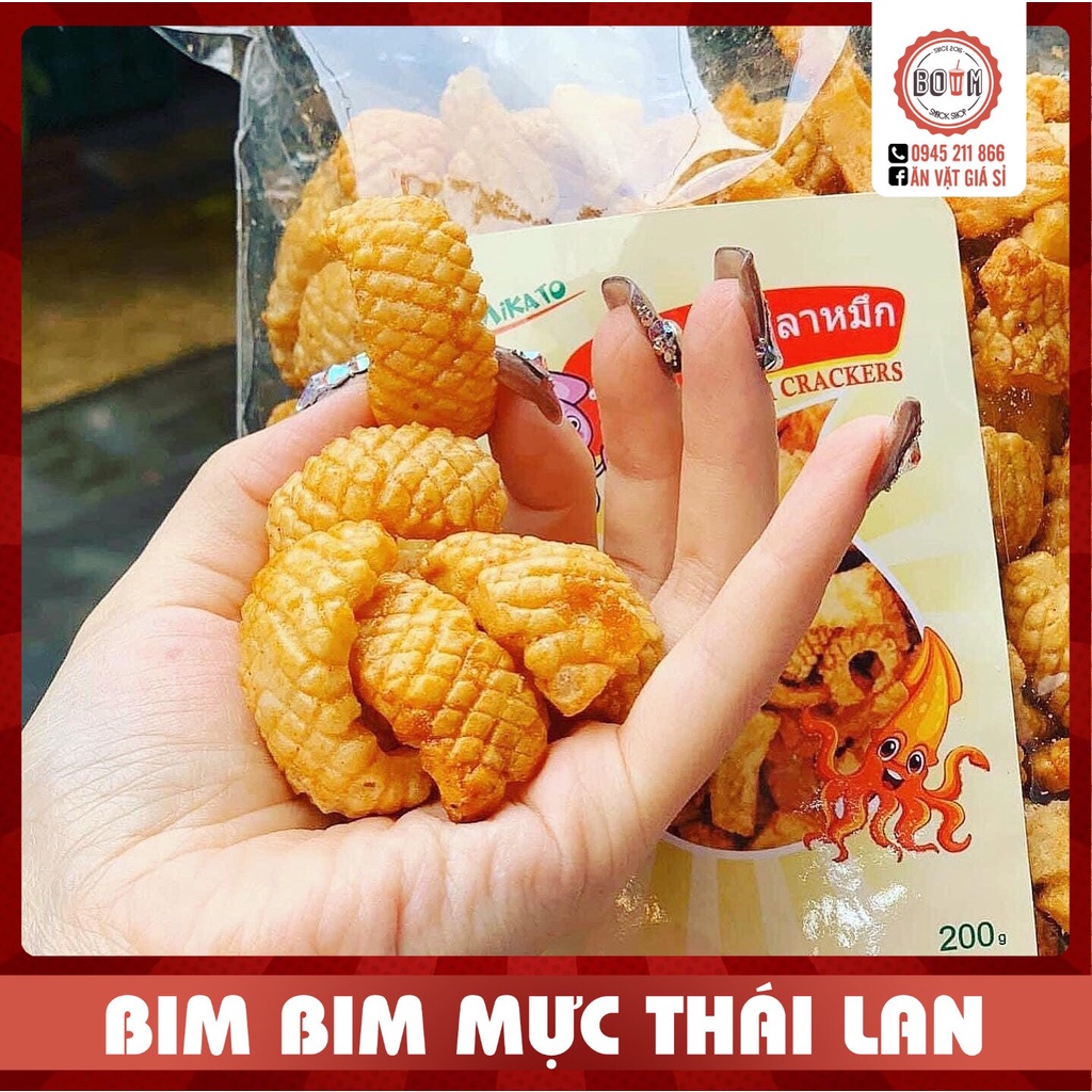 Bim Bim Mực Thái Gói 200g