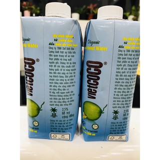 Nước dừa Organic Vietcoco 330ml
