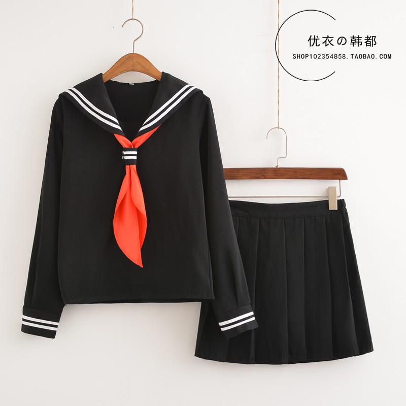 [Order] YAS0434-Set đồng phục thủy thủ học sinh hell girl