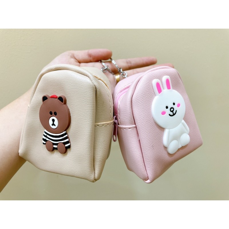 MÓC KHOÁ BALO THỎ CONY VÀ GẤU BROWN